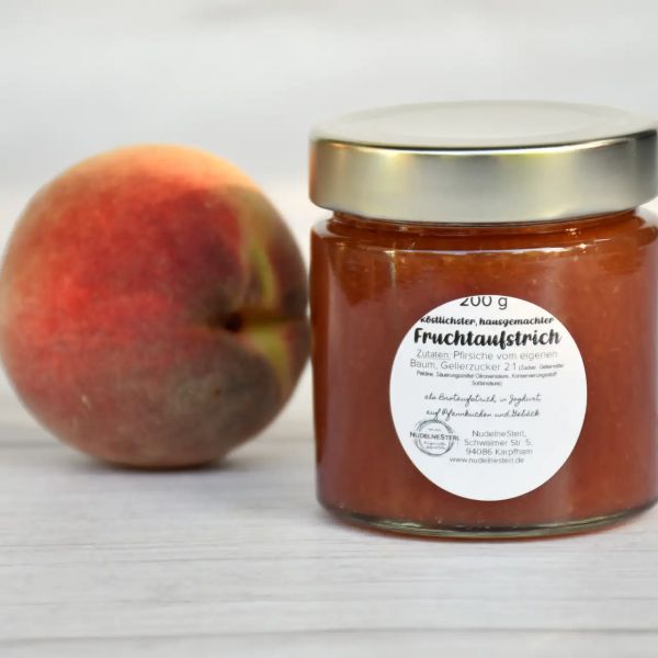 Pfirsich - Fruchtaufstrich