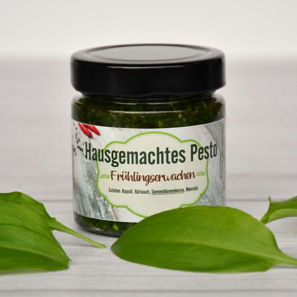 Pesto "Frühlingserwachen" = Bärlauch-Pesto