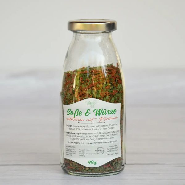 Soße & Würze "mediterran mit Bärlauch"
