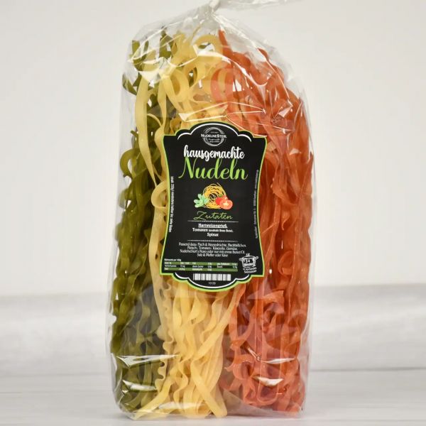 Dreierlei (TriColore) - breite Spaghetti