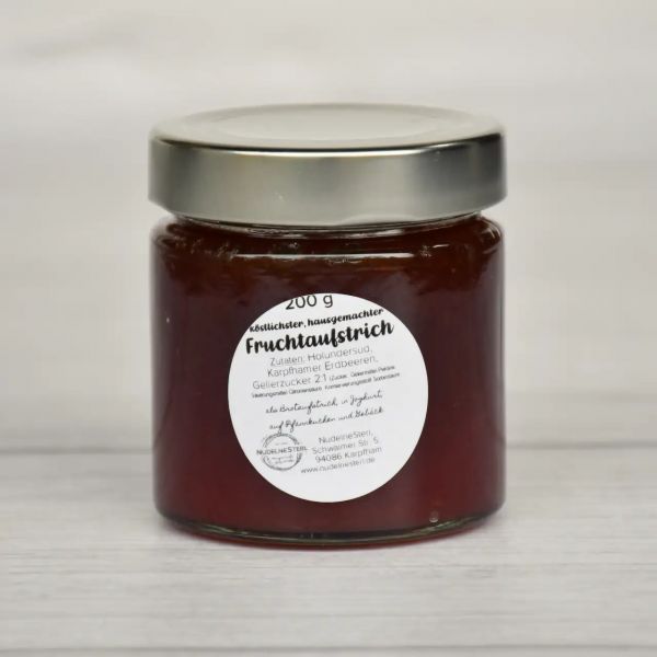 Holundersud/Erdbeer - Fruchtaufstrich