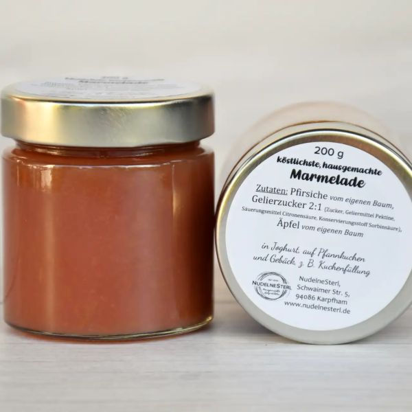 Pfirsich/Apfel/Edelpflaume - Marmelade