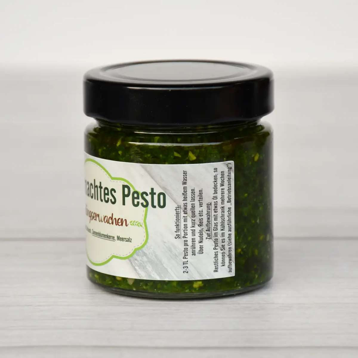 Pesto "Frhlingserwachen" (Brlauch-Pesto) | NudelneSterl - Hausgemachte  Spezialitten