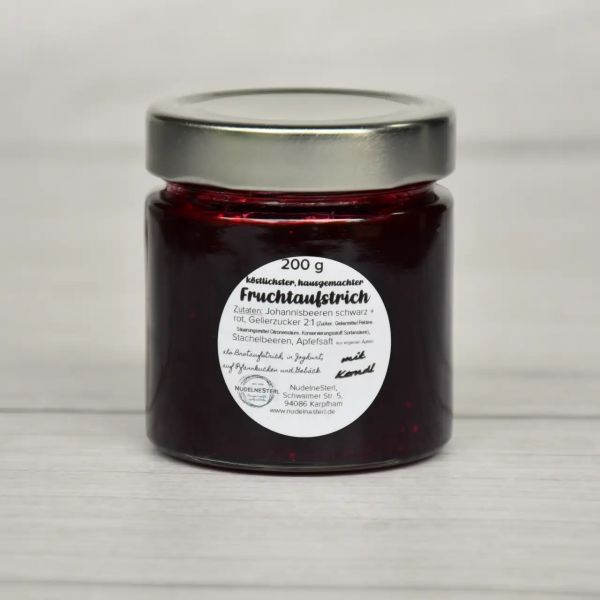 Johannisbeere/Stachelbeere - Fruchtaufstrich