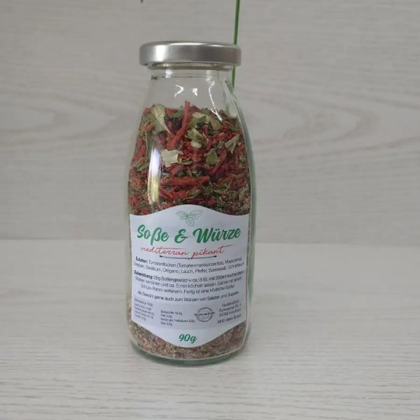 Soße & Würze "mediterran pikant"