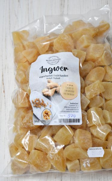 Ingwer kandiert, 1000 g