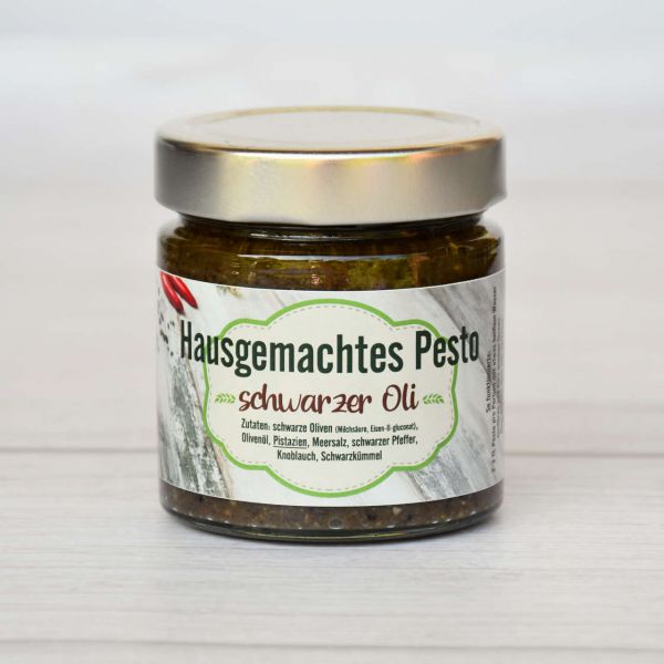 Pesto "schwarzer Oli"